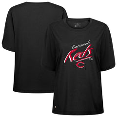 Cincinnati Reds Levelwear Women's Bloom Sizzle T-Shirt for sale
