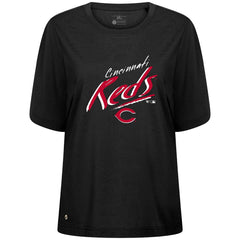 Cincinnati Reds Levelwear Women's Bloom Sizzle T-Shirt for sale
