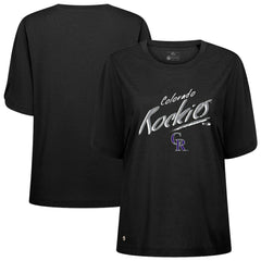 Colorado Rockies Levelwear Women's Bloom Sizzle T-Shirt Outlet