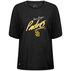 San Diego Padres Levelwear Women's Bloom Sizzle T-Shirt Sale
