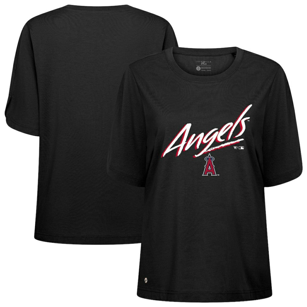 Los Angeles Angels Levelwear Women's Bloom Sizzle T-Shirt Sale