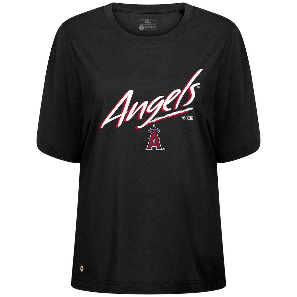 Los Angeles Angels Levelwear Women's Bloom Sizzle T-Shirt Sale