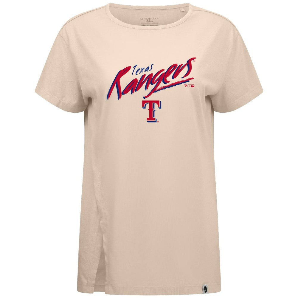 Texas Rangers Levelwear Women's Influx Sizzle T-Shirt for sale