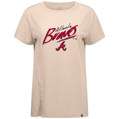 Atlanta Braves Levelwear Women's Influx Sizzle T-Shirt Near Me