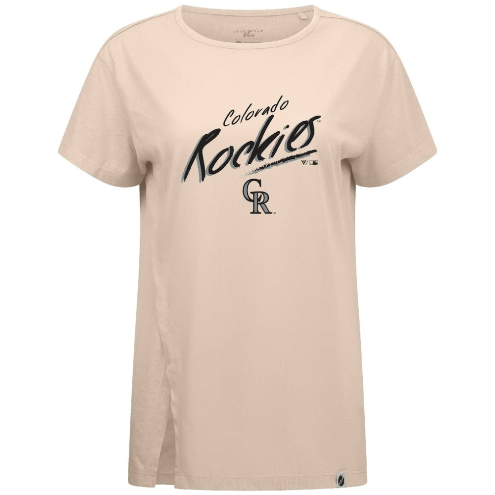 Colorado Rockies Levelwear Women's Influx Sizzle T-Shirt Sale
