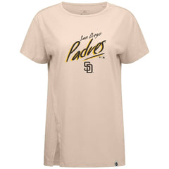 San Diego Padres Levelwear Women's Influx Sizzle T-Shirt Outlet