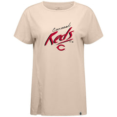 Cincinnati Reds Levelwear Women's Influx Sizzle T-Shirt Sale