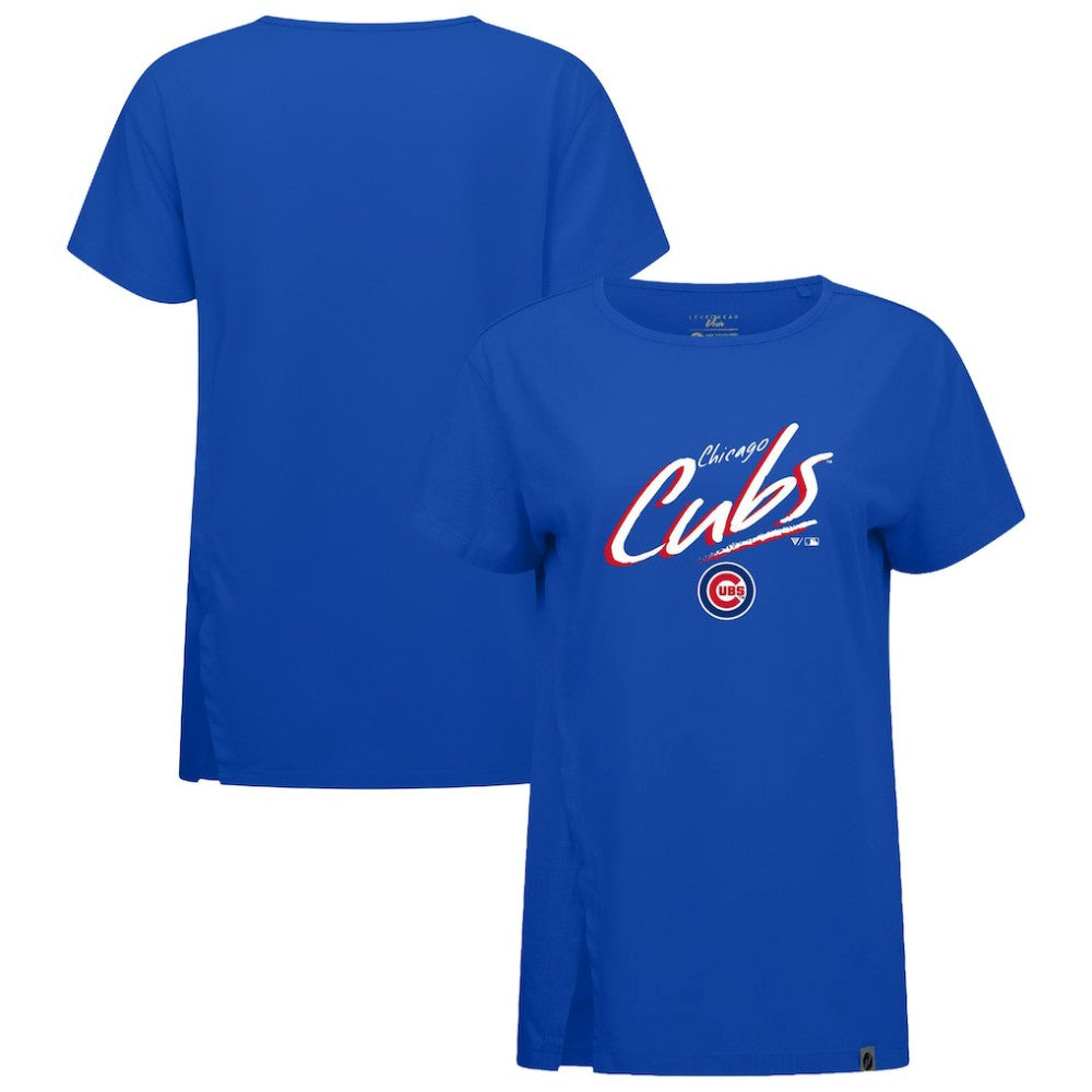 Chicago Cubs Levelwear Women's Influx Sizzle T-Shirt Outlet
