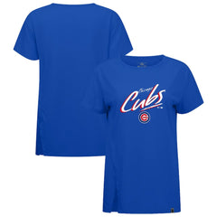 Chicago Cubs Levelwear Women's Influx Sizzle T-Shirt Outlet