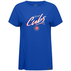 Chicago Cubs Levelwear Women's Influx Sizzle T-Shirt Outlet