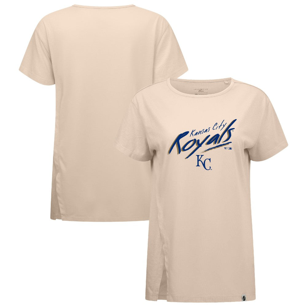 Kansas City Royals Levelwear Women's Influx Sizzle T-Shirt for sale