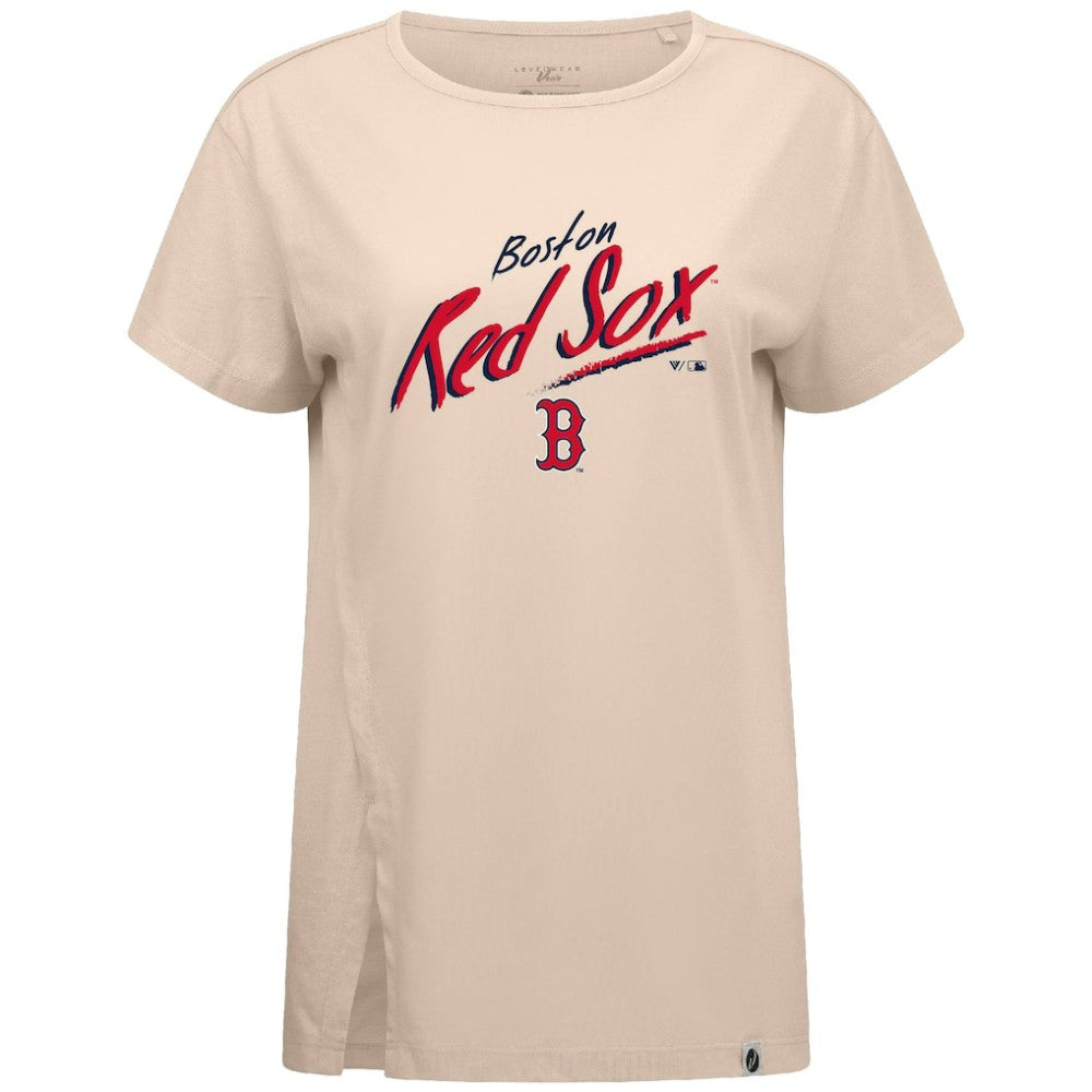 Boston Red Sox Levelwear Women's Influx Sizzle T-Shirt Discount
