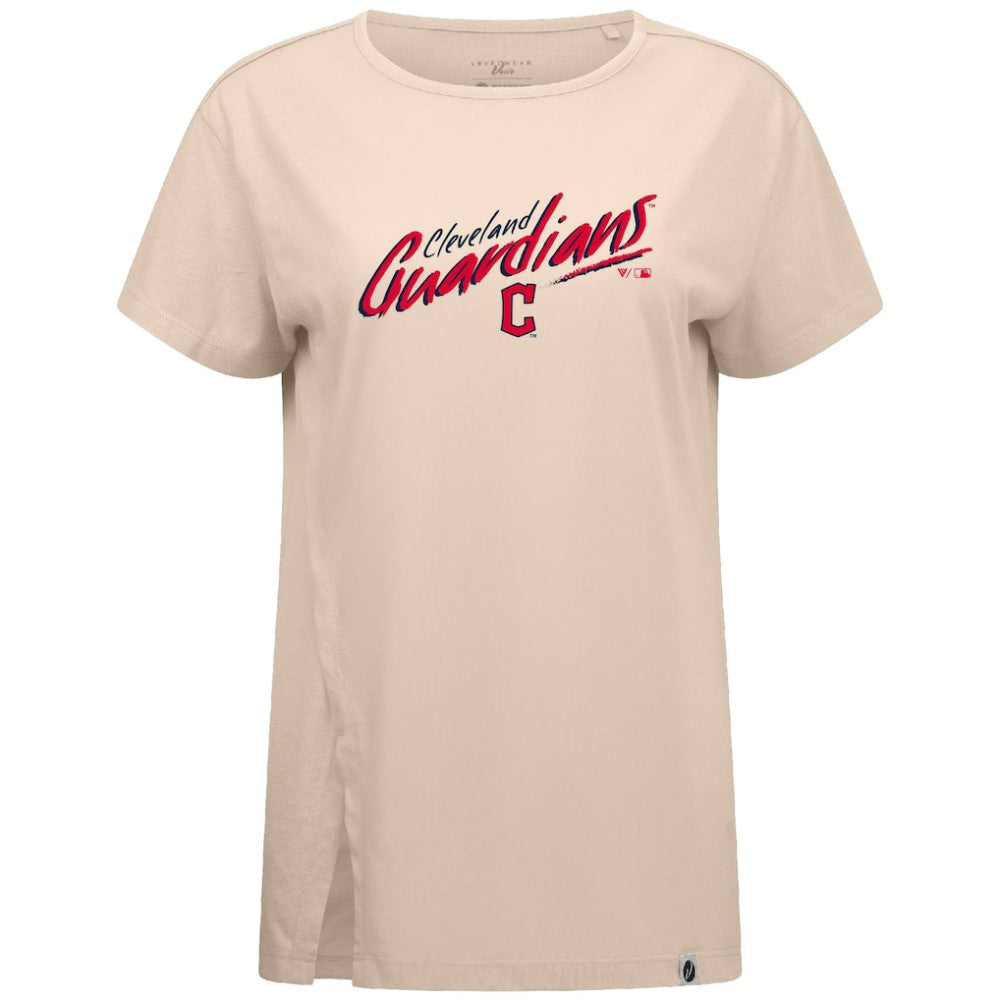 Cleveland Guardians Levelwear Women's Influx Sizzle T-Shirt Outlet
