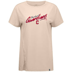 Cleveland Guardians Levelwear Women's Influx Sizzle T-Shirt Outlet