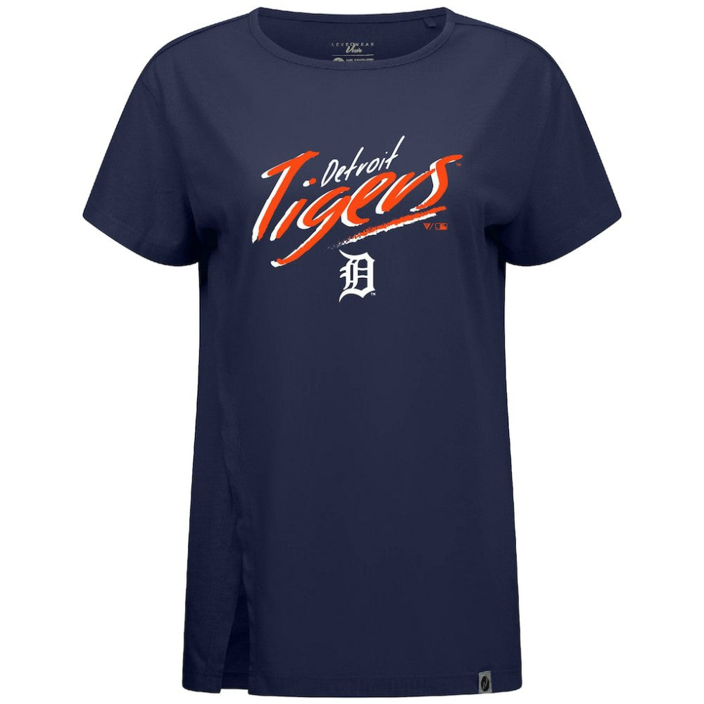 Detroit Tigers Levelwear Women's Influx Sizzle T-Shirt Discount