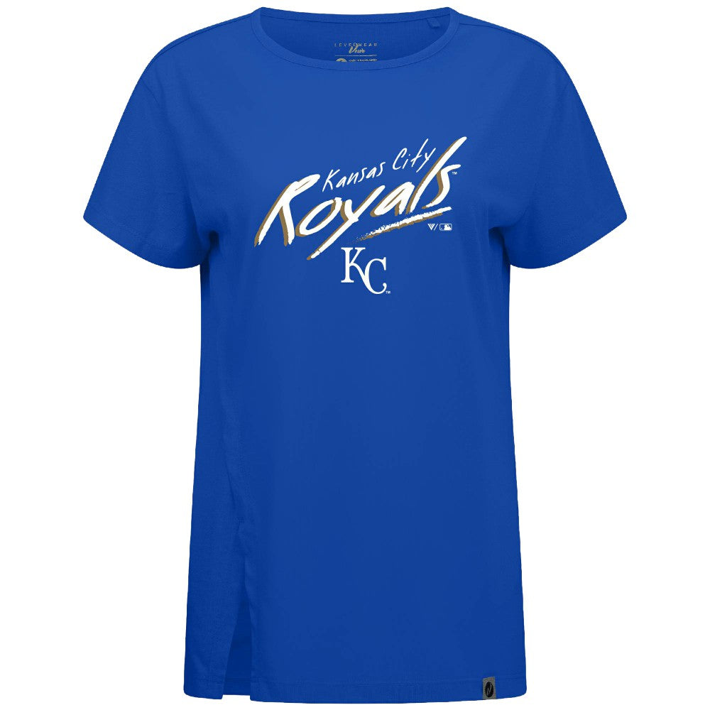 Kansas City Royals Levelwear Women's Influx Sizzle T-Shirt Near Me