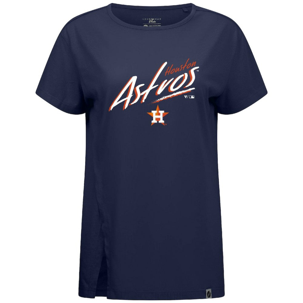 Houston Astros Levelwear Women's Influx Sizzle T-Shirt Discount