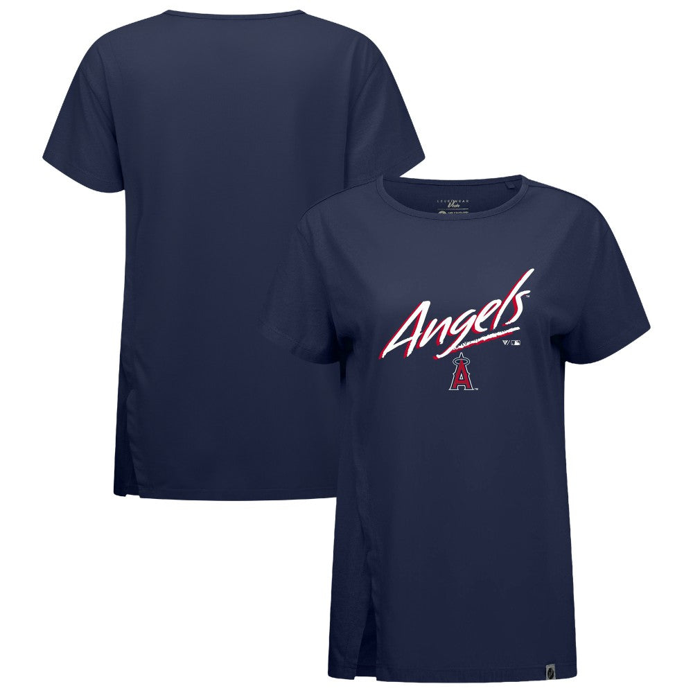 Los Angeles Angels Levelwear Women's Influx Sizzle T-Shirt for sale