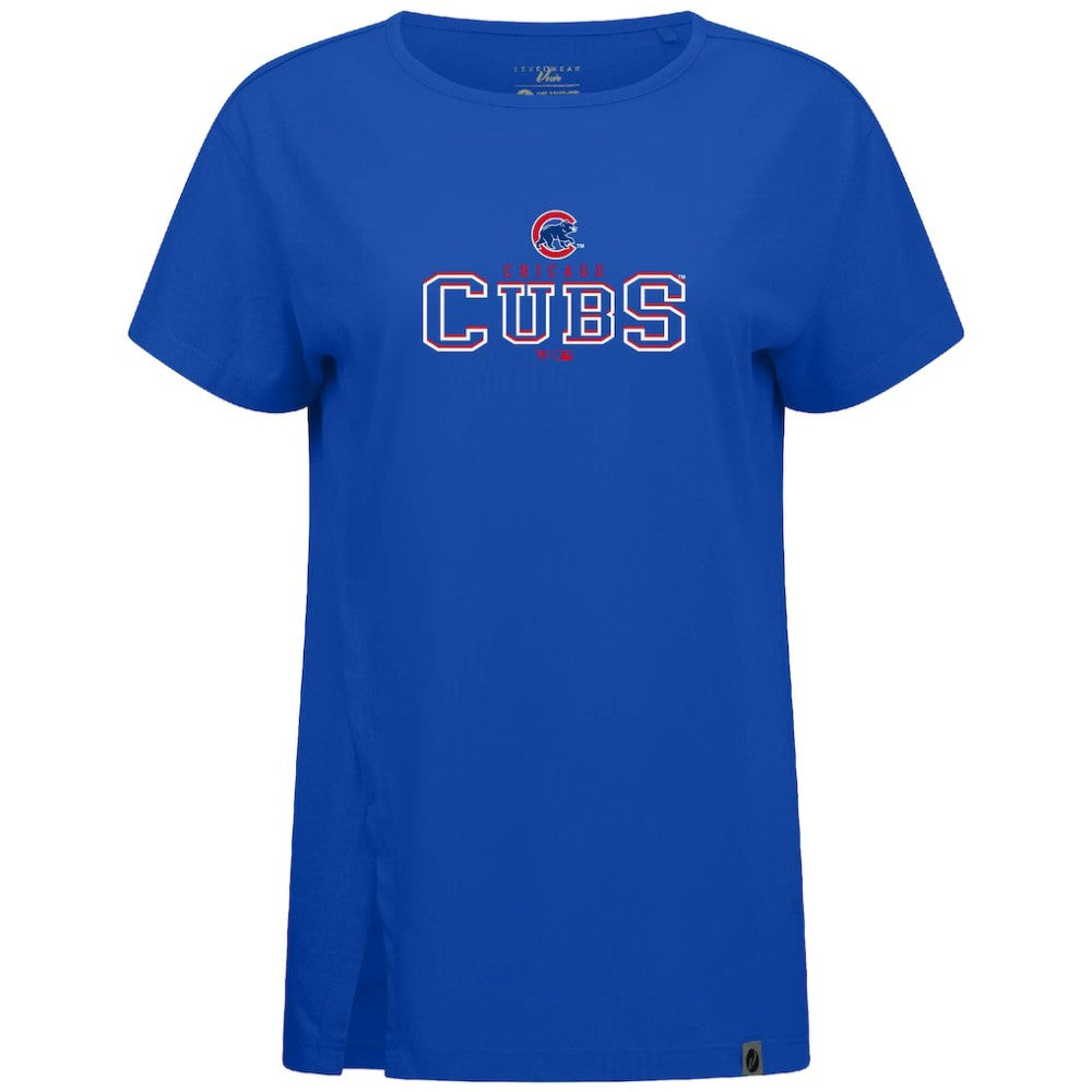 Chicago Cubs Levelwear Women's Influx Journey T-Shirt Discount