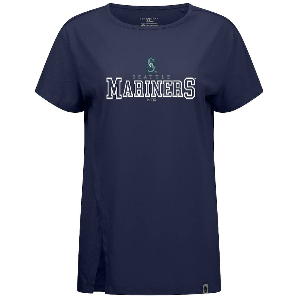 Seattle Mariners Levelwear Women's Influx Journey T-Shirt Outlet