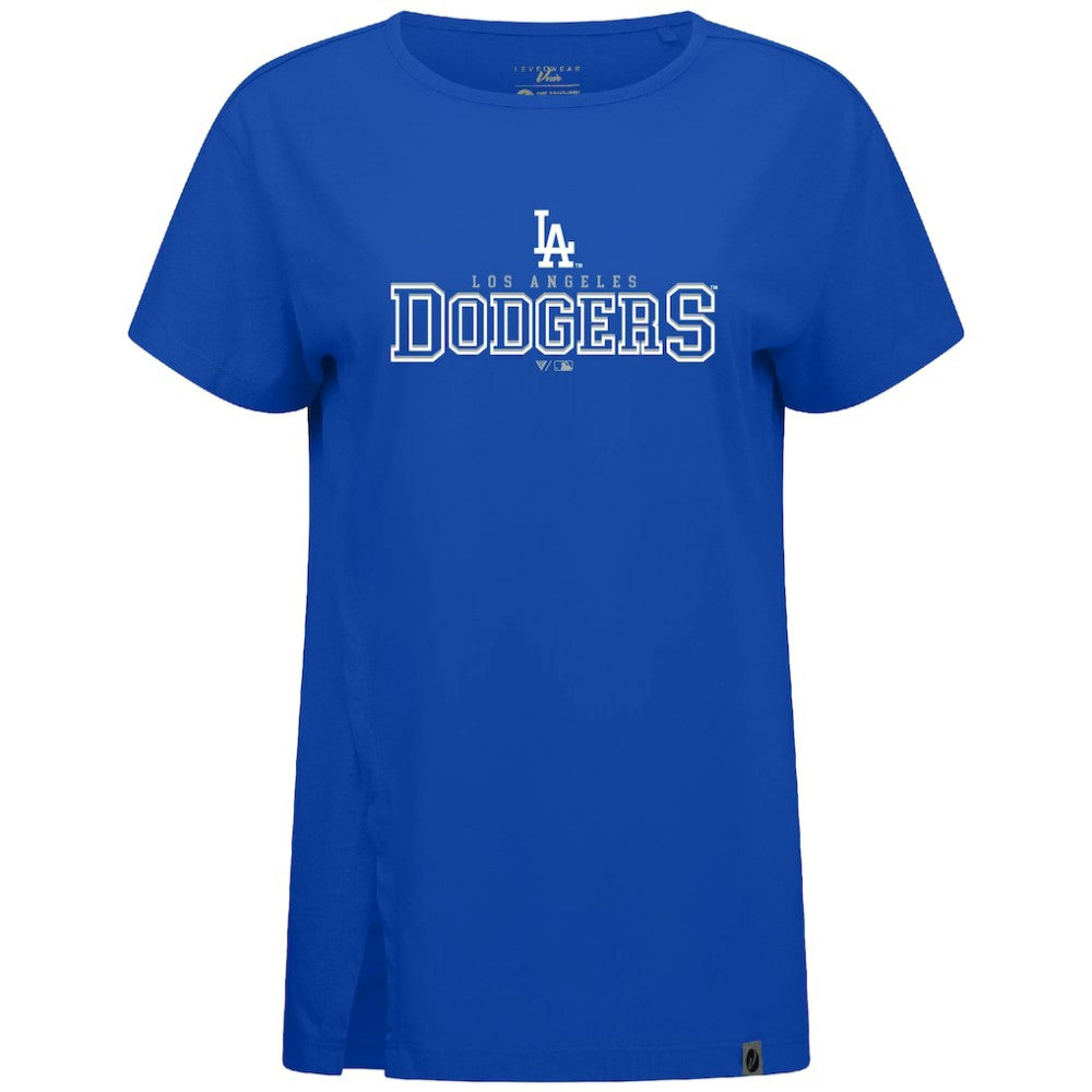 Los Angeles Dodgers Levelwear Women's Influx Journey T-Shirt for sale