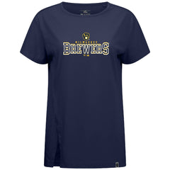 Milwaukee Brewers Levelwear Women's Influx Journey T-Shirt Outlet