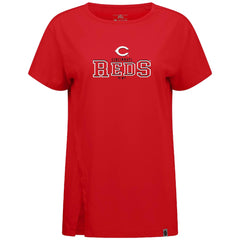 Cincinnati Reds Levelwear Women's Influx Journey T-Shirt for sale