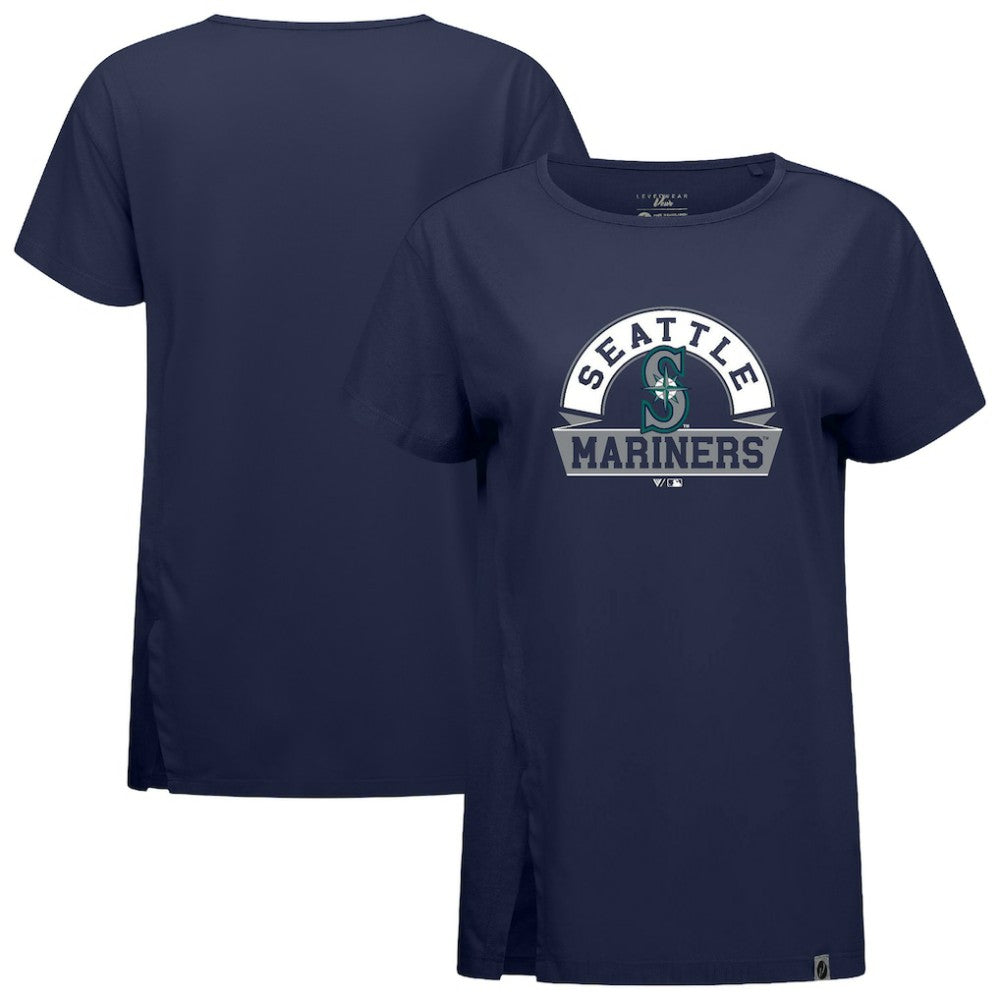 Seattle Mariners Levelwear Women's Influx Banner Arch T-Shirt Near Me