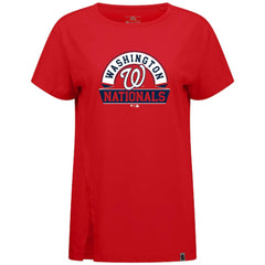 Washington Nationals Levelwear Women's Influx Banner Arch T-Shirt for sale