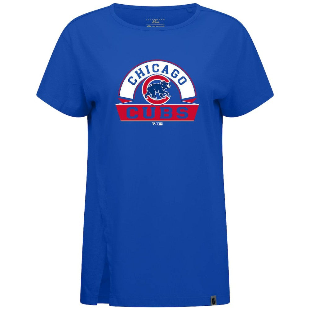 Chicago Cubs Levelwear Women's Influx Banner Arch T-Shirt Near Me