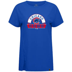 Chicago Cubs Levelwear Women's Influx Banner Arch T-Shirt Near Me
