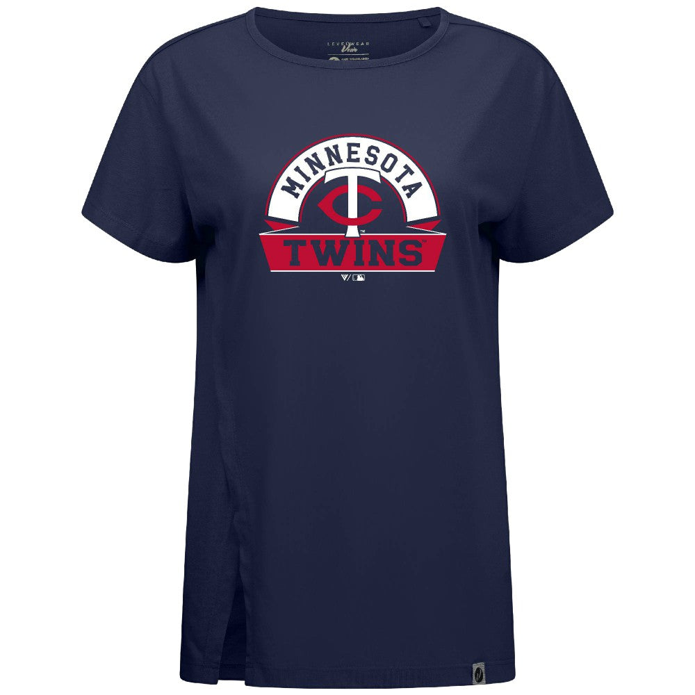 Minnesota Twins Levelwear Women's Influx Banner Arch T-Shirt Near Me