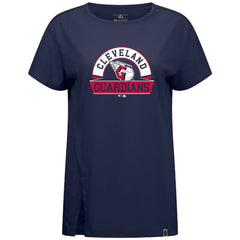 Cleveland Guardians Levelwear Women's Influx Banner Arch T-Shirt Discount