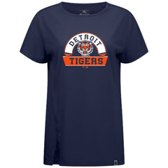 Detroit Tigers Levelwear Women's Influx Banner Arch T-Shirt Outlet