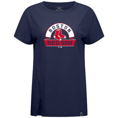 Boston Red Sox Levelwear Women's Influx Banner Arch T-Shirt for sale