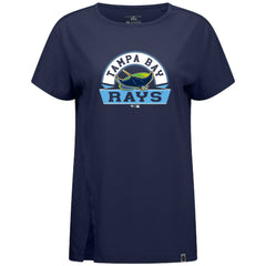 Tampa Bay Rays Levelwear Women's Influx Banner Arch T-Shirt Outlet