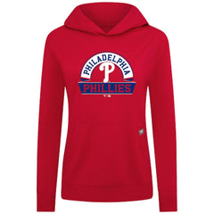 Philadelphia Phillies Levelwear Women's Relay Banner Arch Long Sleeve T-Shirt Hoodie Outlet