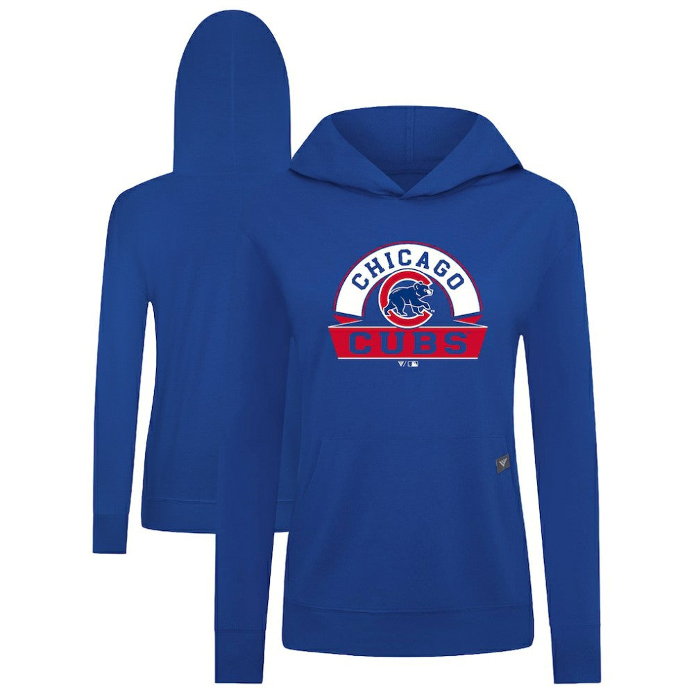 Chicago Cubs Levelwear Women's Relay Banner Arch Long Sleeve T-Shirt Hoodie Sale