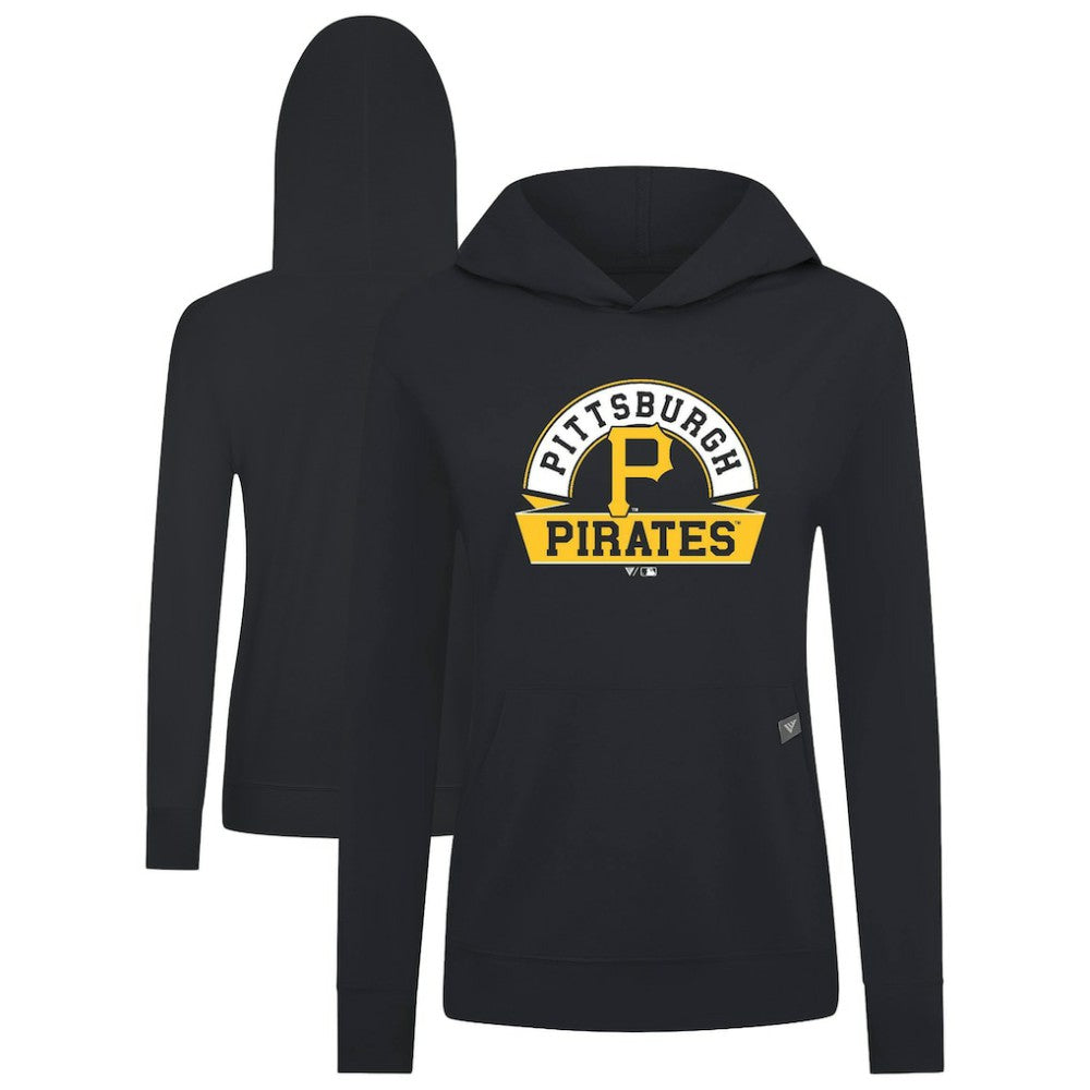 Pittsburgh Pirates Levelwear Women's Relay Banner Arch Long Sleeve T-Shirt Hoodie for sale