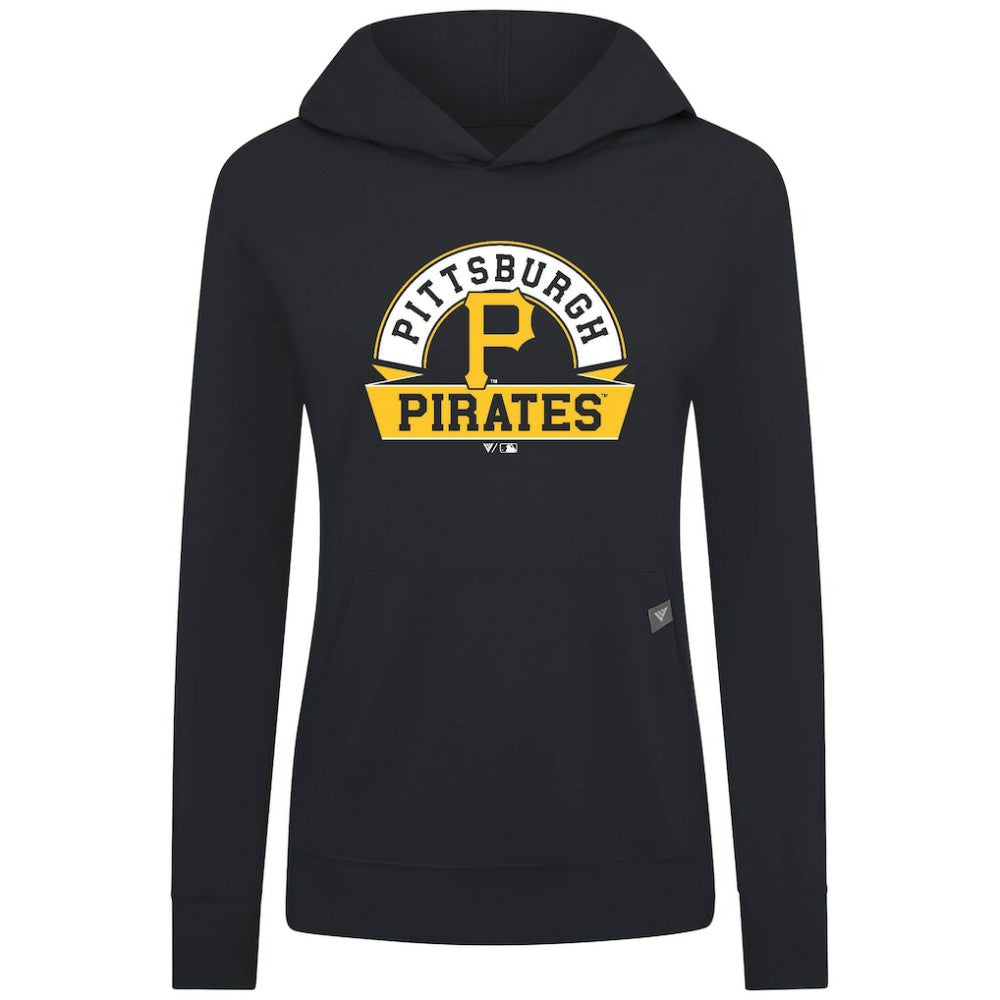 Pittsburgh Pirates Levelwear Women's Relay Banner Arch Long Sleeve T-Shirt Hoodie for sale