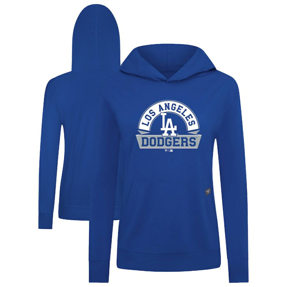 Los Angeles Dodgers Levelwear Women's Relay Banner Arch Long Sleeve T-Shirt Hoodie Discount