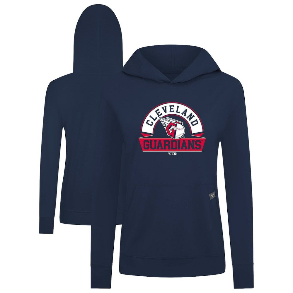 Cleveland Guardians Levelwear Women's Relay Banner Arch Long Sleeve T-Shirt Hoodie Online