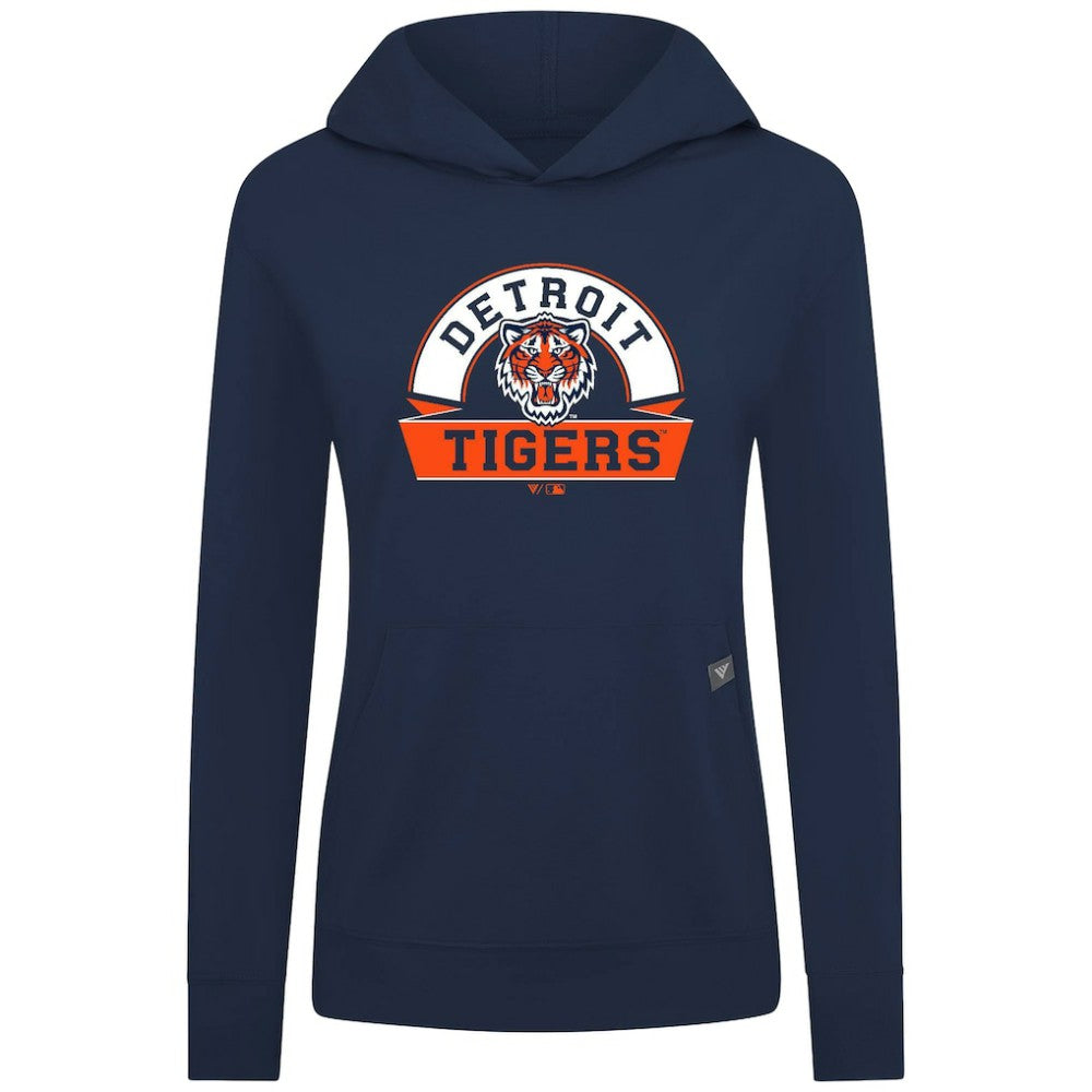 Detroit Tigers Levelwear Women's Relay Banner Arch Long Sleeve T-Shirt Hoodie for sale