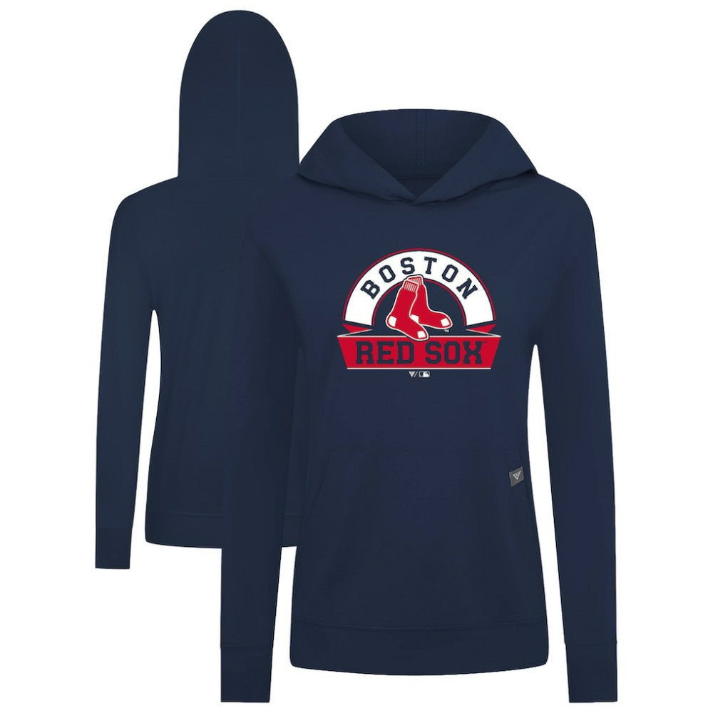 Boston Red Sox Levelwear Women's Relay Banner Arch Long Sleeve T-Shirt Hoodie Sale