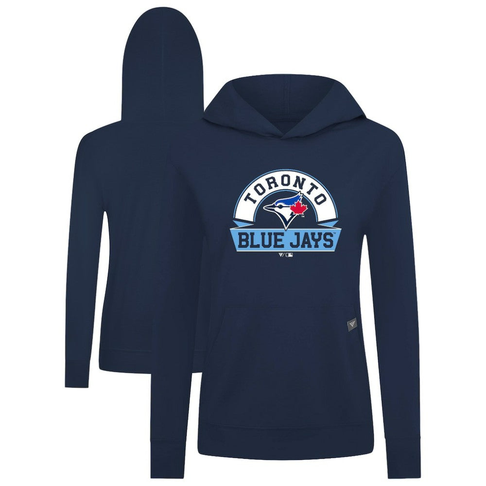 Toronto Blue Jays Levelwear Women's Relay Banner Arch Long Sleeve T-Shirt Hoodie Near Me