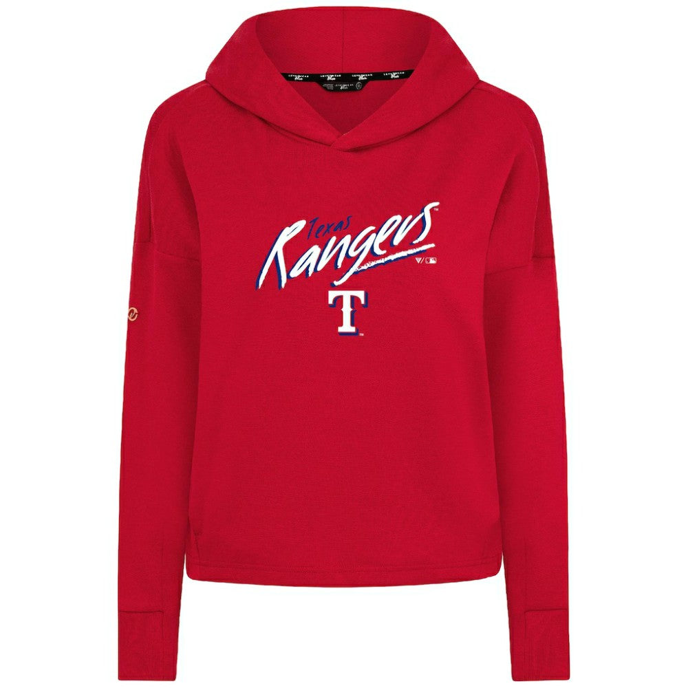 Texas Rangers Levelwear Women's Sweet Sizzle Tri-Blend Hoodie Online