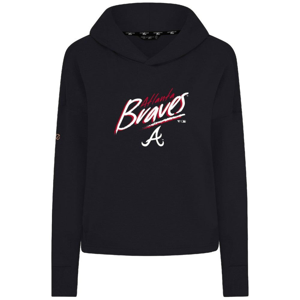 Atlanta Braves Levelwear Women's Sweet Sizzle Tri-Blend Hoodie Online