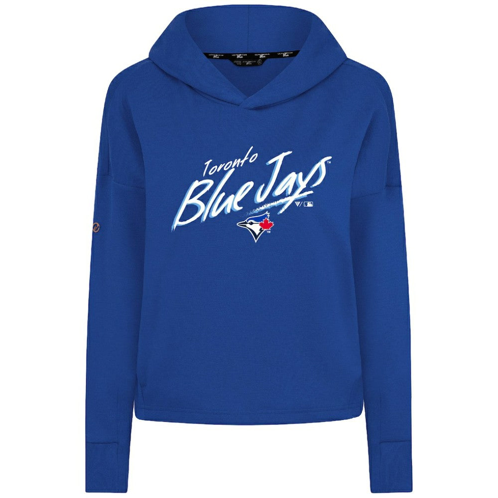 Toronto Blue Jays Levelwear Women's Sweet Sizzle Tri-Blend Hoodie Discount