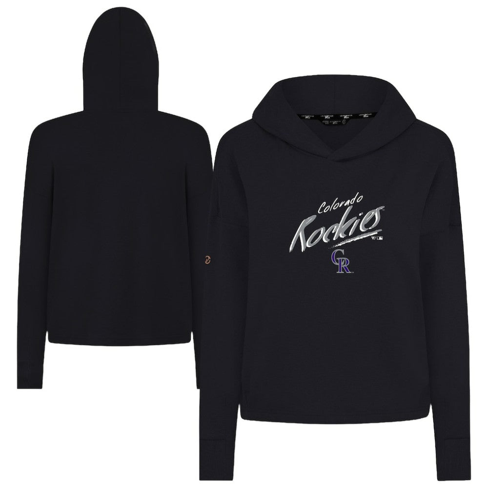Colorado Rockies Levelwear Women's Sweet Sizzle Tri-Blend Hoodie Outlet