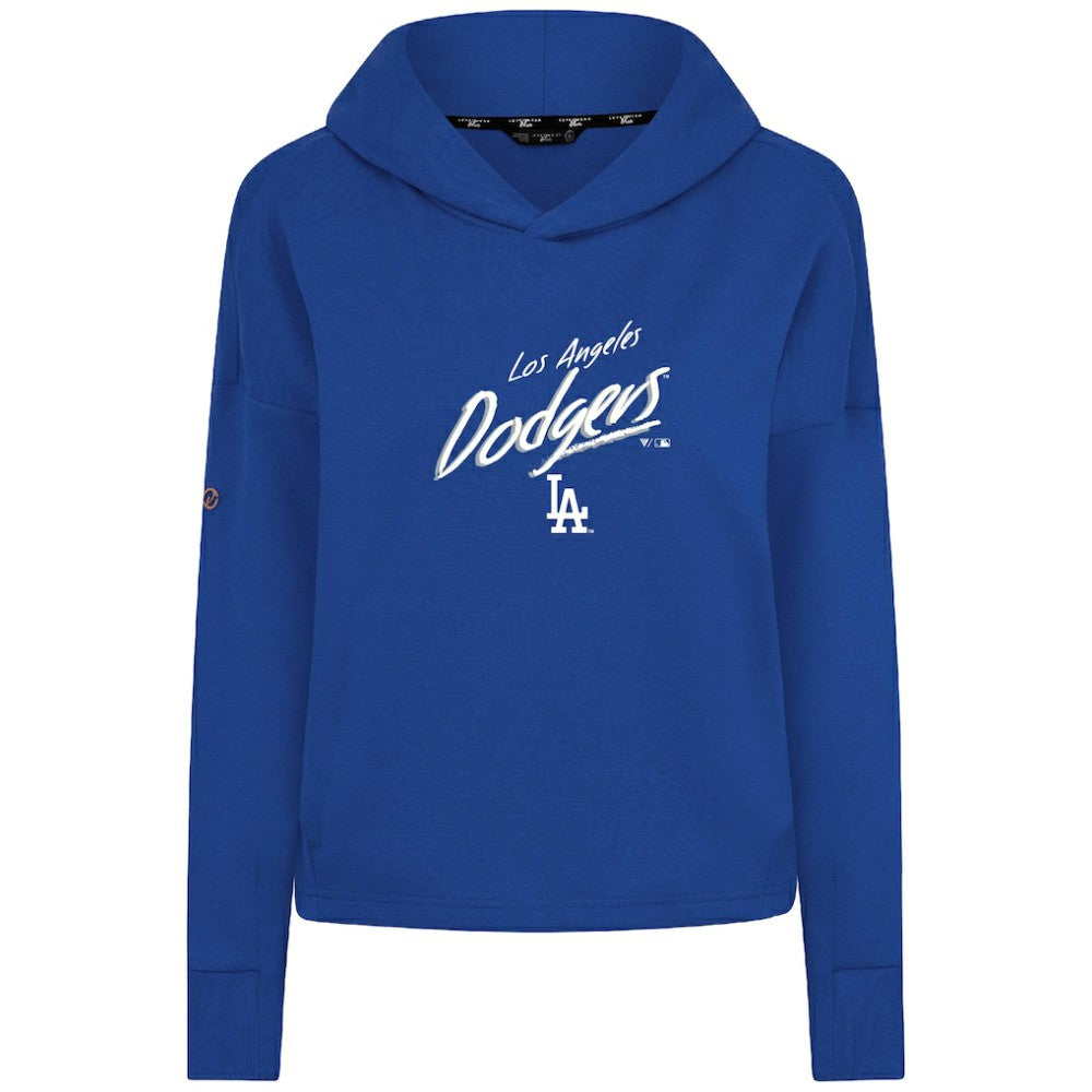 Los Angeles Dodgers Levelwear Women's Sweet Sizzle Tri-Blend Hoodie Outlet
